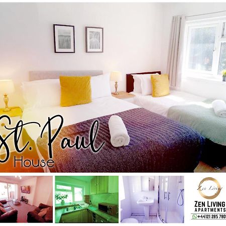 Cozy 4 Bedroom House In Smethwick With 4 Bathrooms Perfect For Contractors And Families برمنغهام المظهر الخارجي الصورة